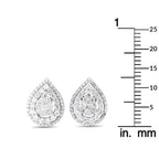 Exclusive 14K White Gold 1.0ct Diamond Earrings
