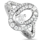 Exclusive 14K White Gold 1.0ct Diamond Ring MF05-100124 – This dazzling ring will simply never go out of style