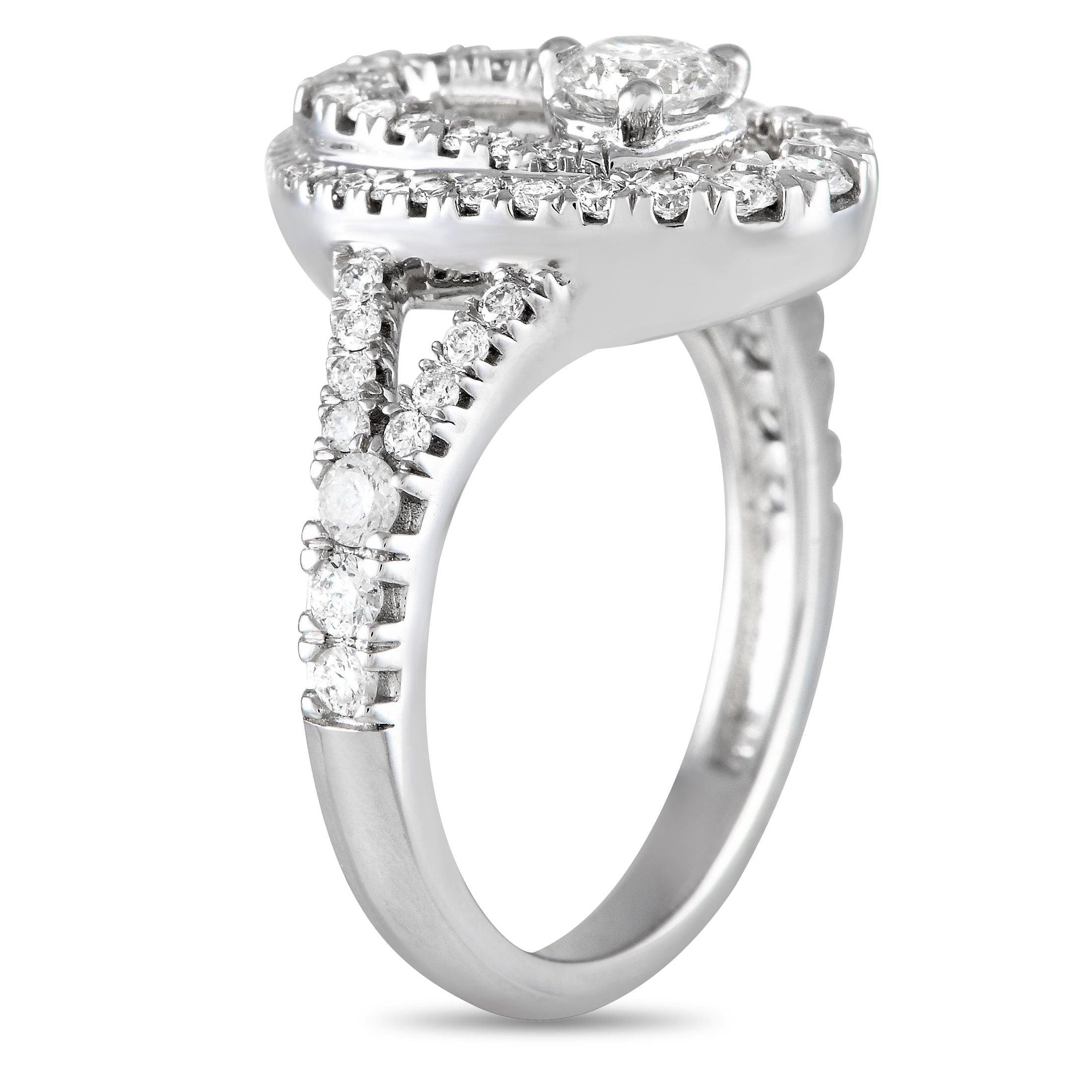 Exclusive 14K White Gold 1.0ct Diamond Ring