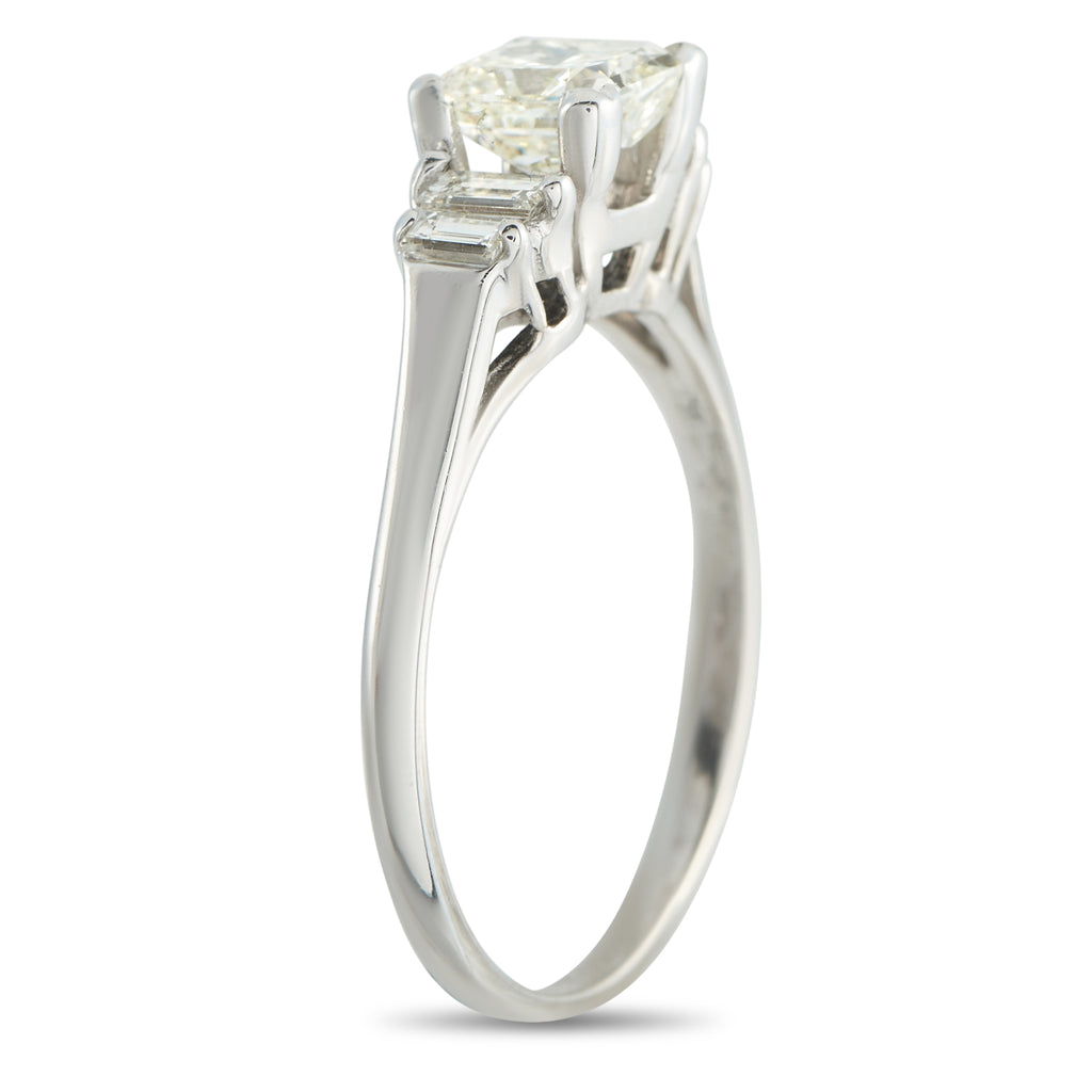 14K White Gold 1.52ct Diamond Ring