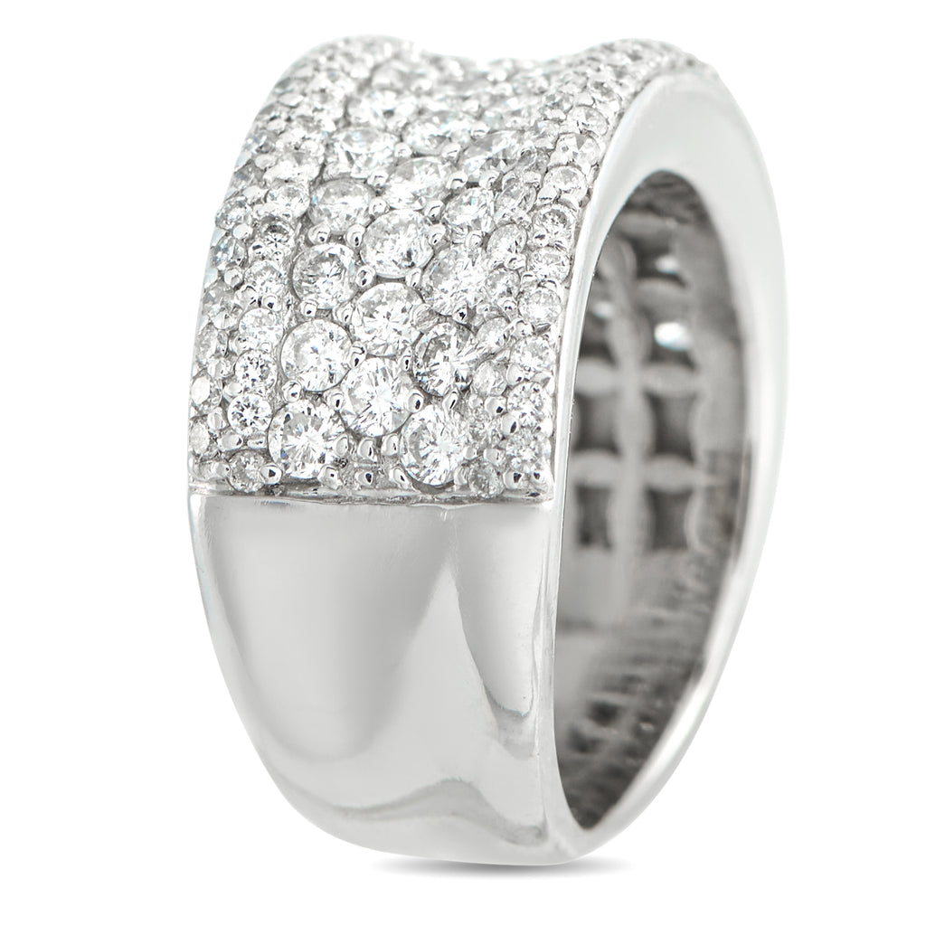 14K White Gold 1.08ct Diamond Ring