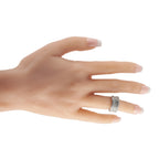 14K White Gold 1.08ct Diamond Ring