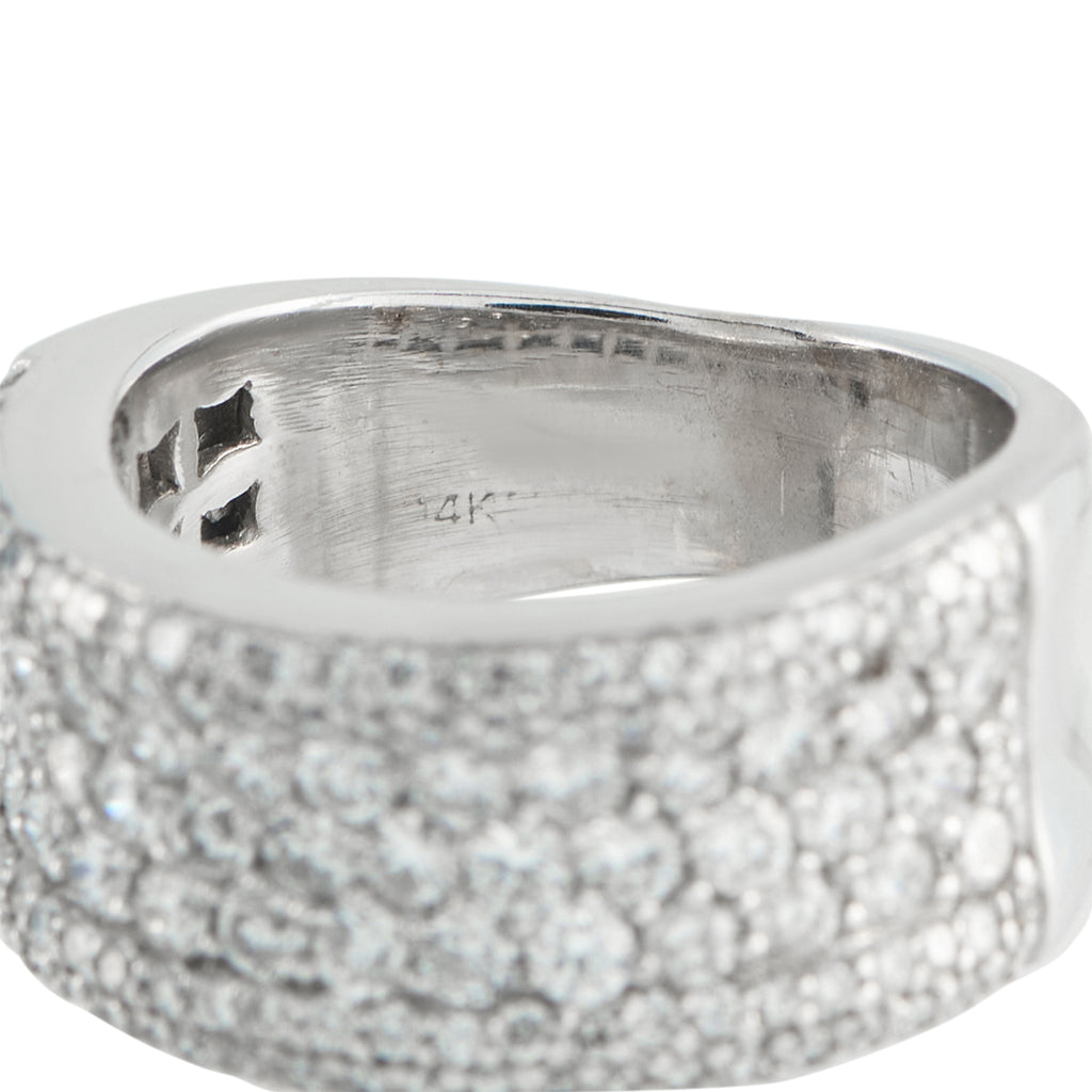 14K White Gold 1.08ct Diamond Ring