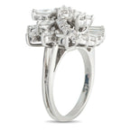 14K White Gold 2.5ct Diamond Ring