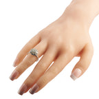 18K White Gold 3.74ct Diamond Ring
