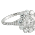 18K White Gold 3.74ct Diamond Ring