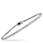 14K White Gold 5.05ct Lab-Grown Diamond Tennis Bracelet