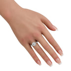 14K White Gold 2.13ct Lab Grown Diamond Ring