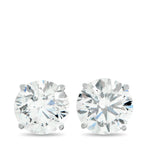 14K White Gold 5.10ct Lab-Grown Diamond Stud Earrings