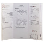 14K White Gold 4.61ct Lab-Grown Diamond Stud Earrings