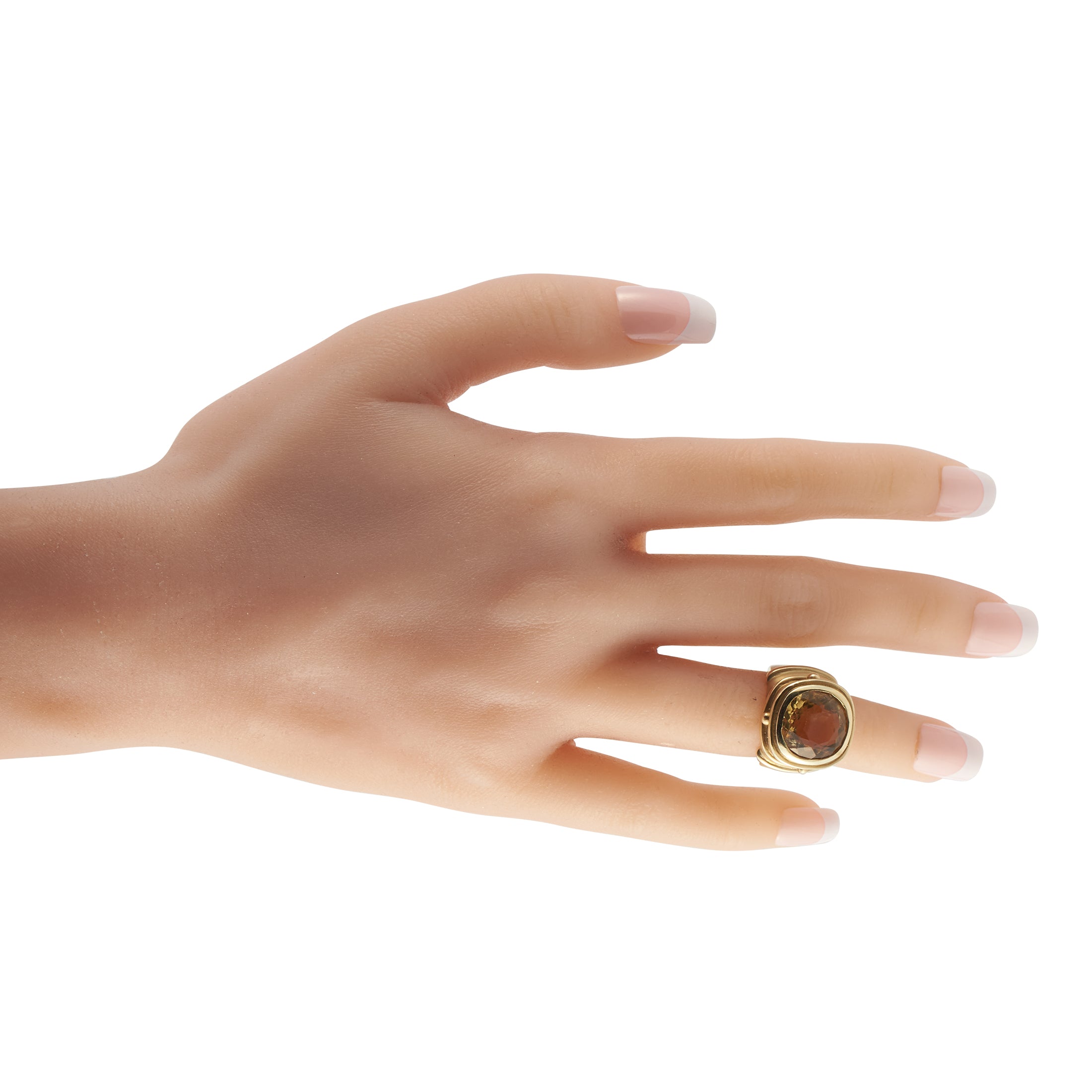 14K Yellow Gold 10.0ct Citrine Ring