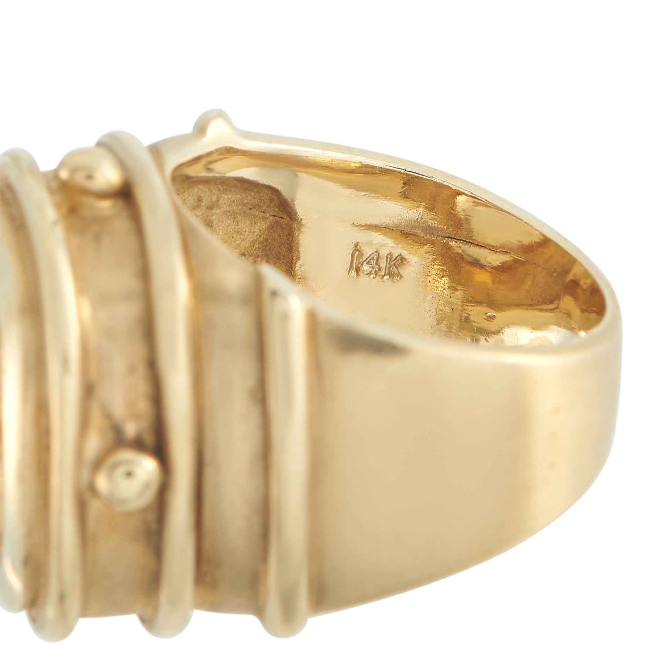 14K Yellow Gold 10.0ct Citrine Ring