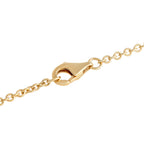 14K Yellow Gold 2.10ct Diamond Pavé Heart Necklace