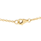 14K Yellow Gold 3.73ct Diamond Butterfly Necklace