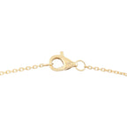 Exclusive 14K Yellow Gold 1.0ct Diamond Quatrefoil Station Necklace