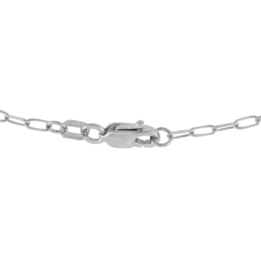 14K White Gold 0.50ct Diamond Necklace