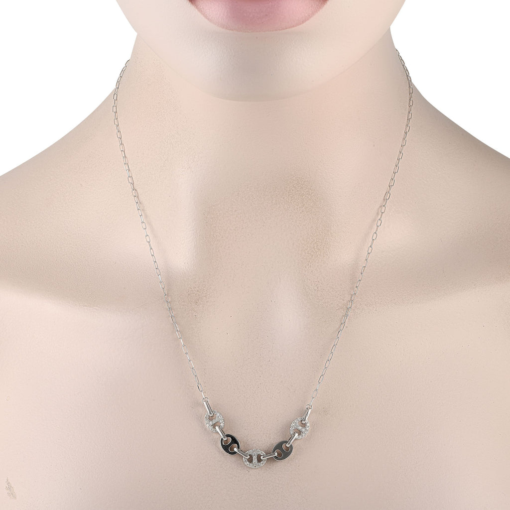 Exclusive 14K White Gold 0.50ct Diamond Necklace
