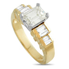 14K Yellow Gold 1.70ct Diamond Ring