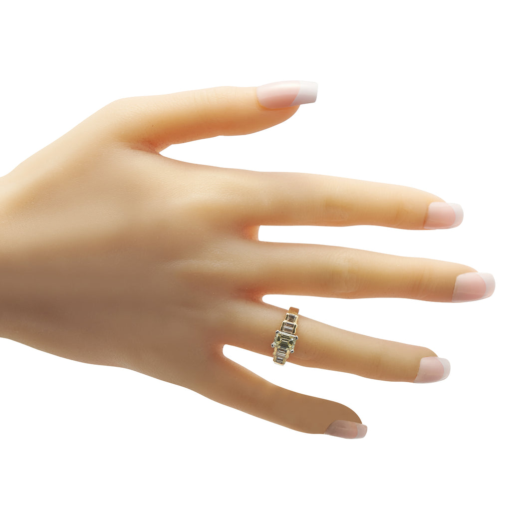 14K Yellow Gold 1.70ct Diamond Ring
