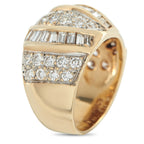 14K Yellow Gold 2.35ct Diamond Ring