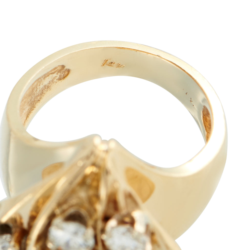 18K Yellow Gold 2.10ct Diamond Ring