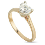 Exclusive  14K Yellow Gold 0.83ct Diamond Ring