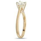 14K Yellow Gold 0.83ct Diamond Ring