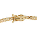 14K Yellow Gold 4.50ct Lab-Grown Diamond Tennis Bracelet