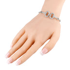 Exclusive 18K White Gold 1.85ct Diamond Bracelet