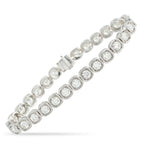 18k White Gold 8.0ct Diamond Bracelet