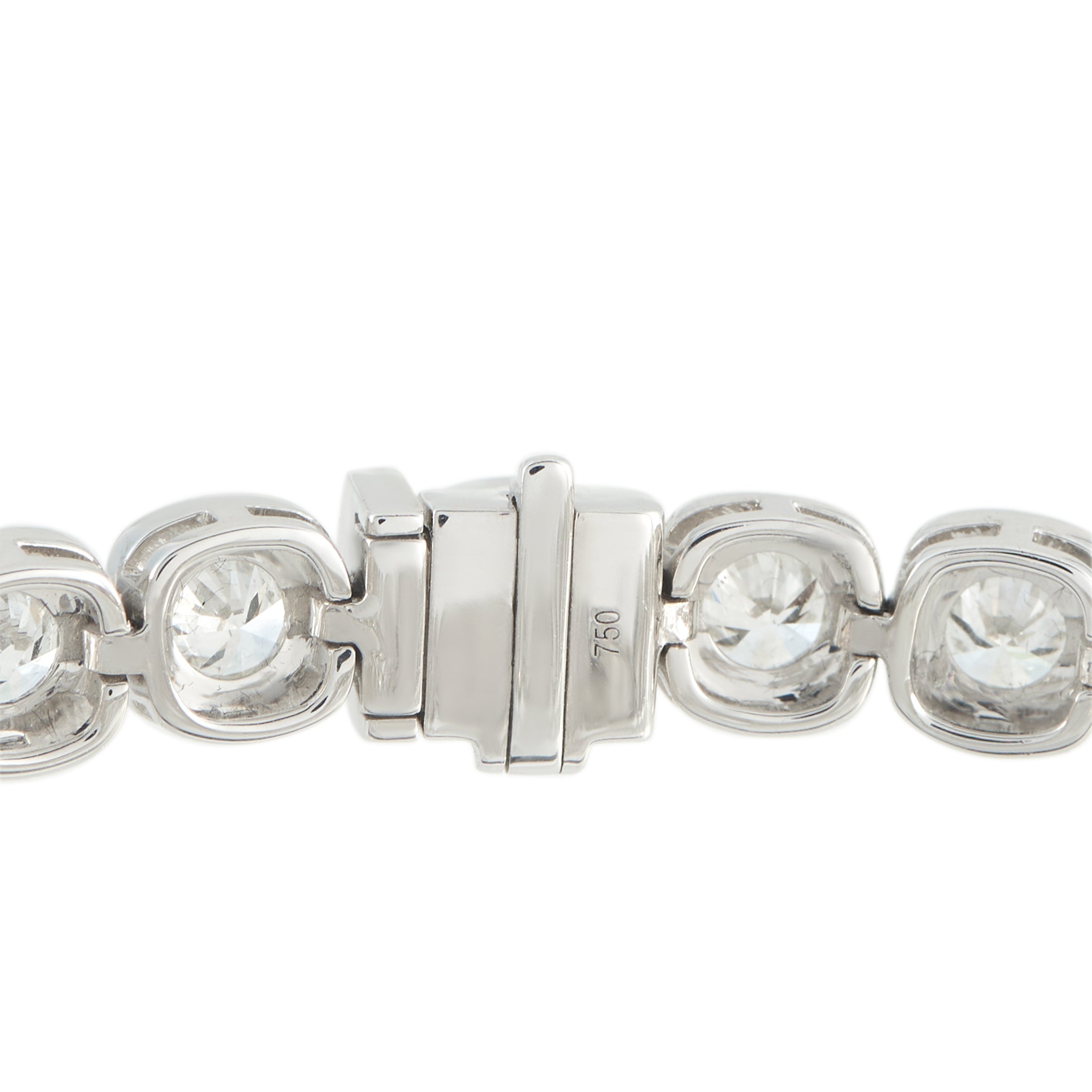 18k White Gold 8.0ct Diamond Bracelet