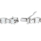18K White Gold 10.54ct Diamond Bracelet