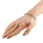 18K White Gold 7.25ct Diamond Bracelet