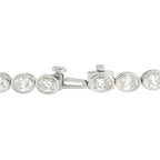 18K White Gold 7.25ct Diamond Bracelet