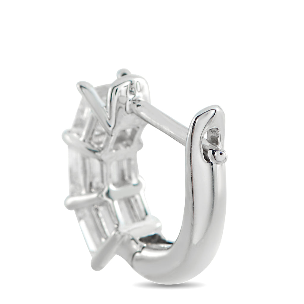 18K White Gold 1.70ct Diamond Earrings