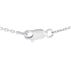 Exclusive 18K White Gold 0.65ct Diamond Butterfly Necklace