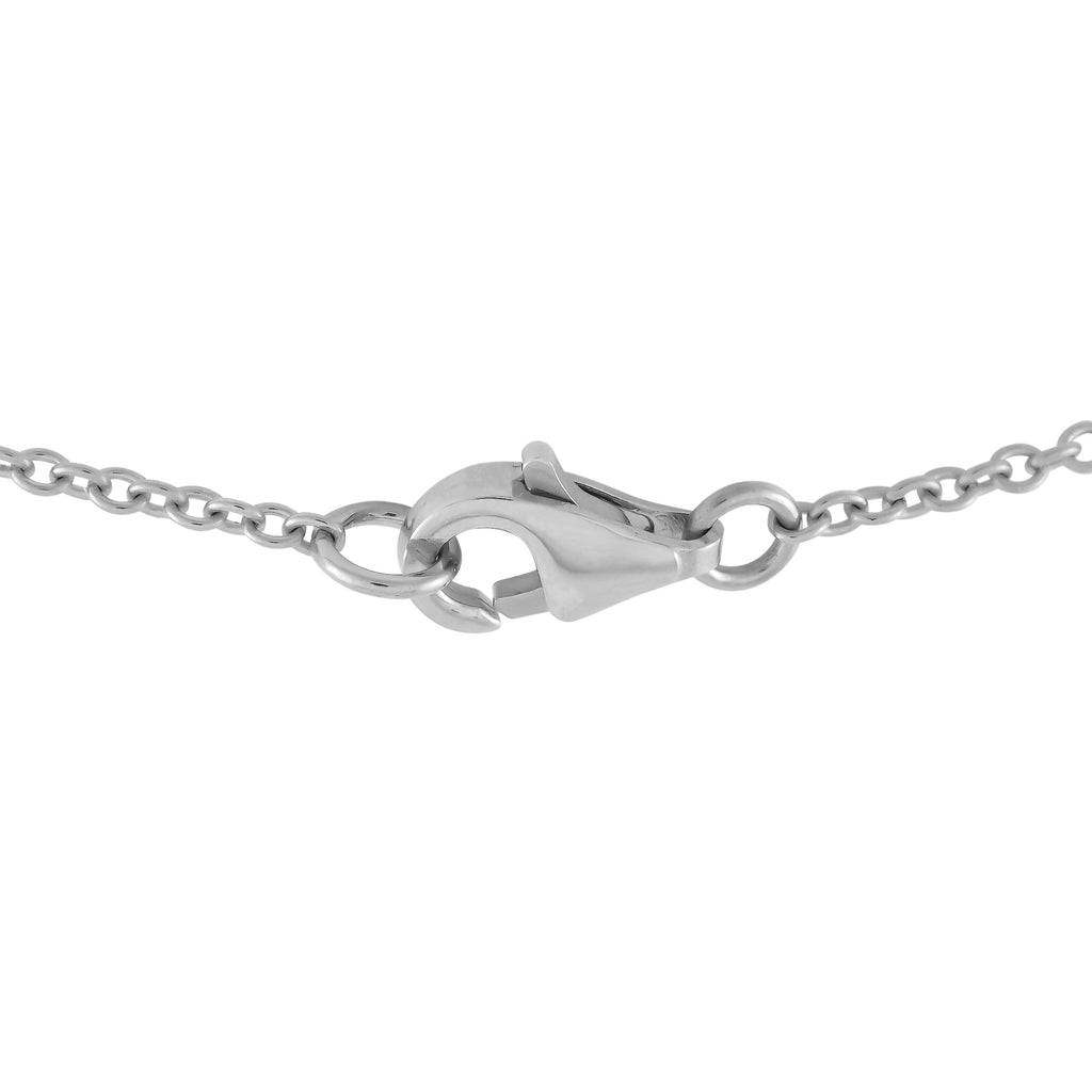 18K White Gold 1.25ct Diamond Pendant