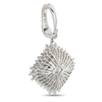 18K White Gold 4.52ct Diamond Pendant