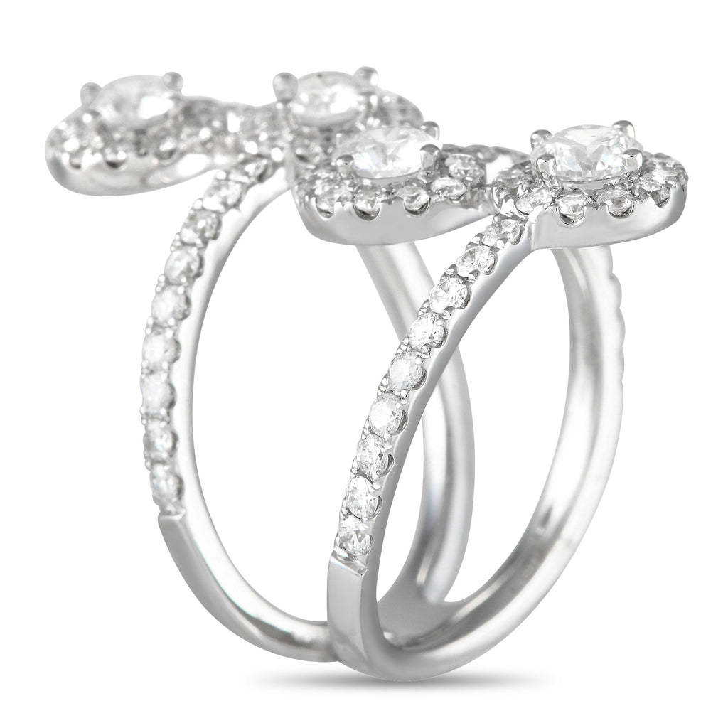 Exclusive 18K White Gold 2.20ct Diamond Ring