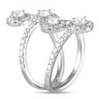 Exclusive 18K White Gold 2.20ct Diamond Ring