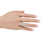 Exclusive 18K White Gold 2.20ct Diamond Ring