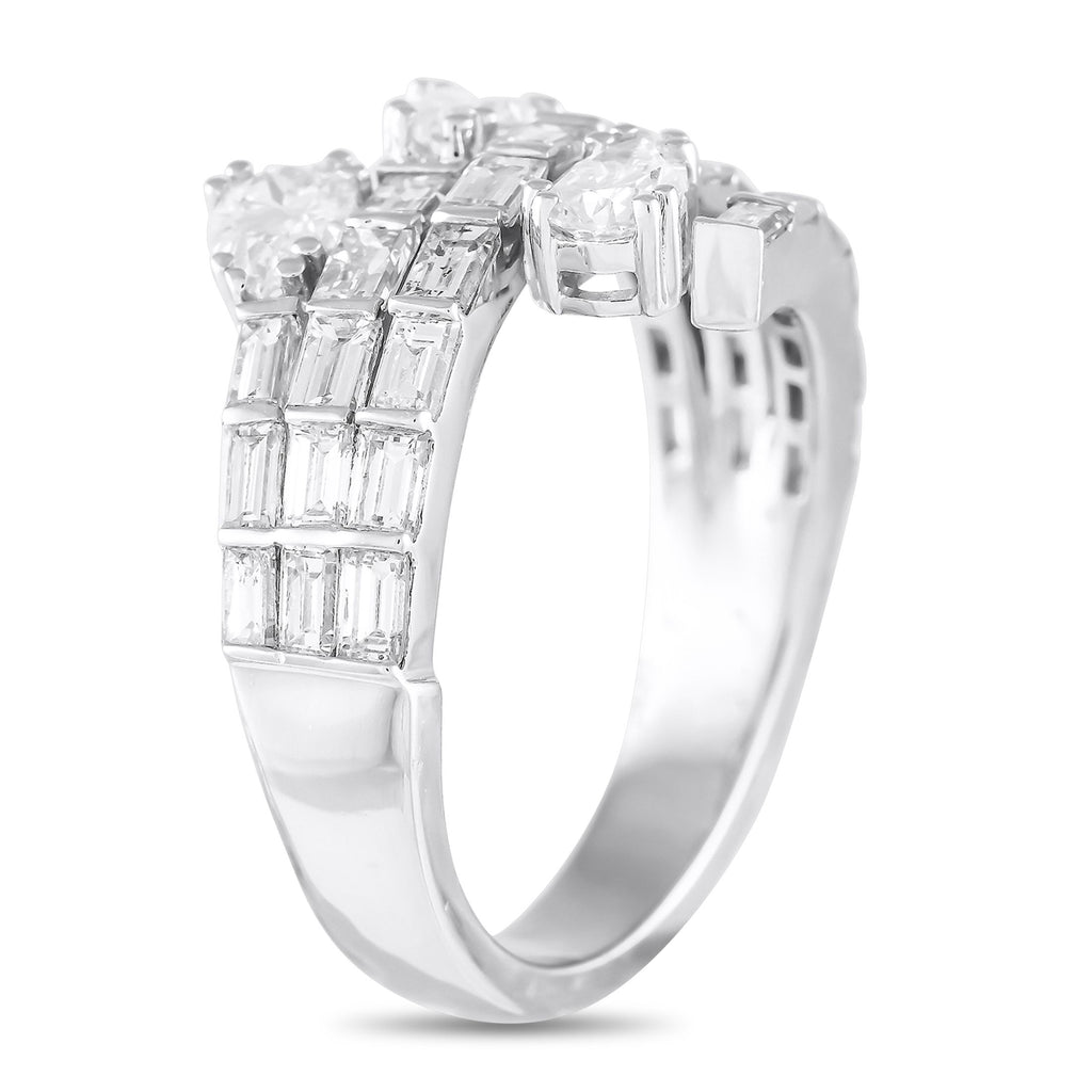 Exclusive 18K White Gold 2.60ct Diamond Ring