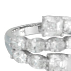 18K White Gold 3.75ct Diamond Ring