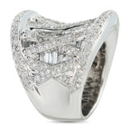 18K White Gold 5.0ct Diamond Ring