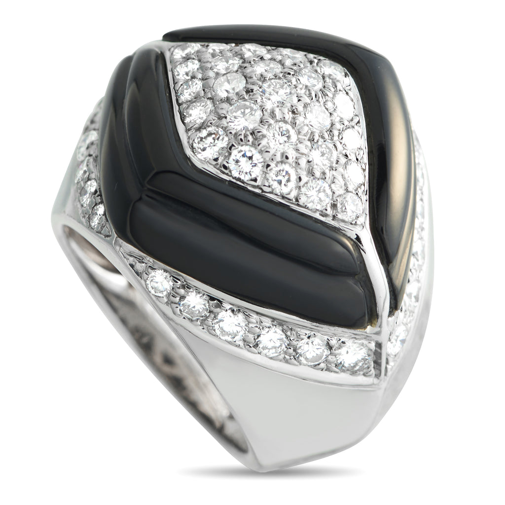 18K White Gold 0.94ct Diamond Ring
