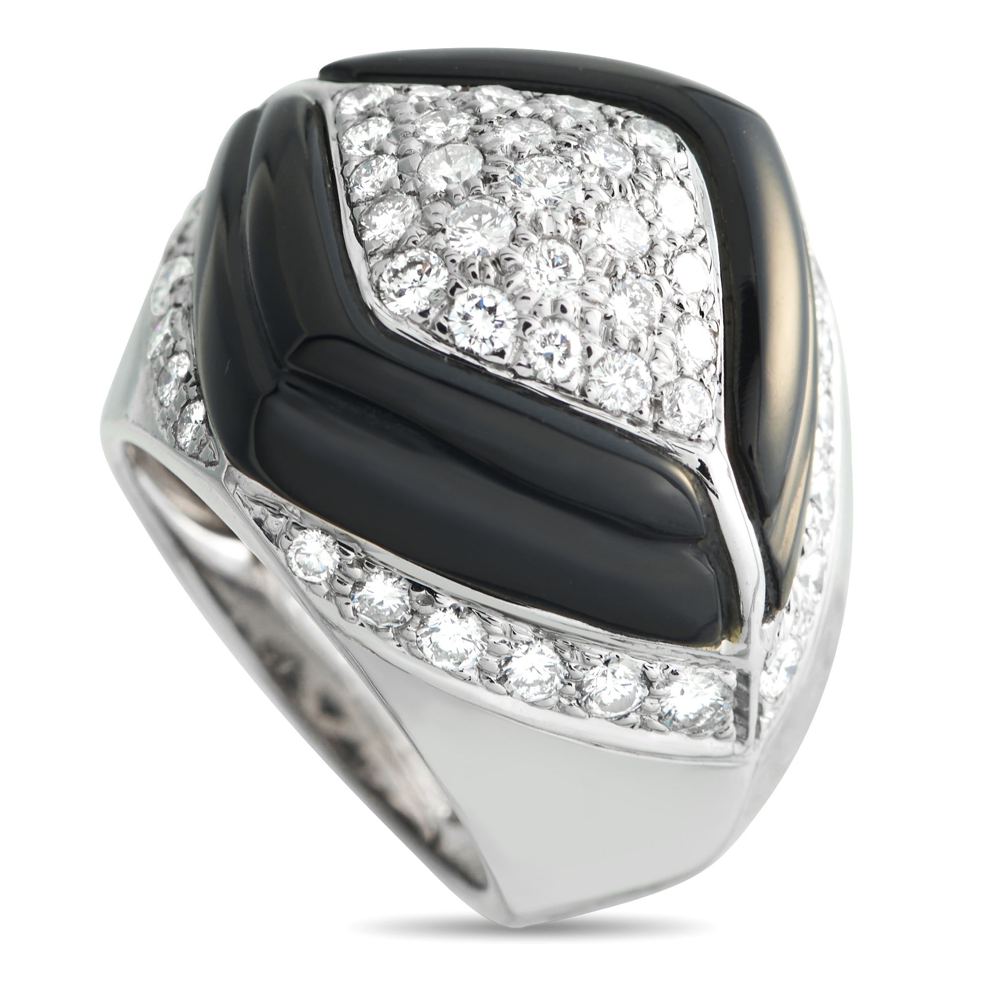 18K White Gold 0.94ct Diamond Ring