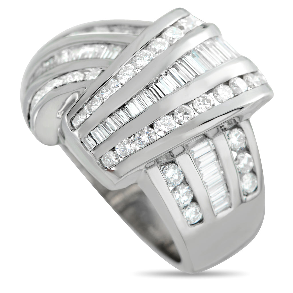 18K White Gold 2.30ct Diamond Ring
