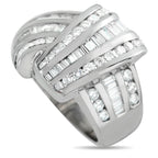 18K White Gold 2.30ct Diamond Ring