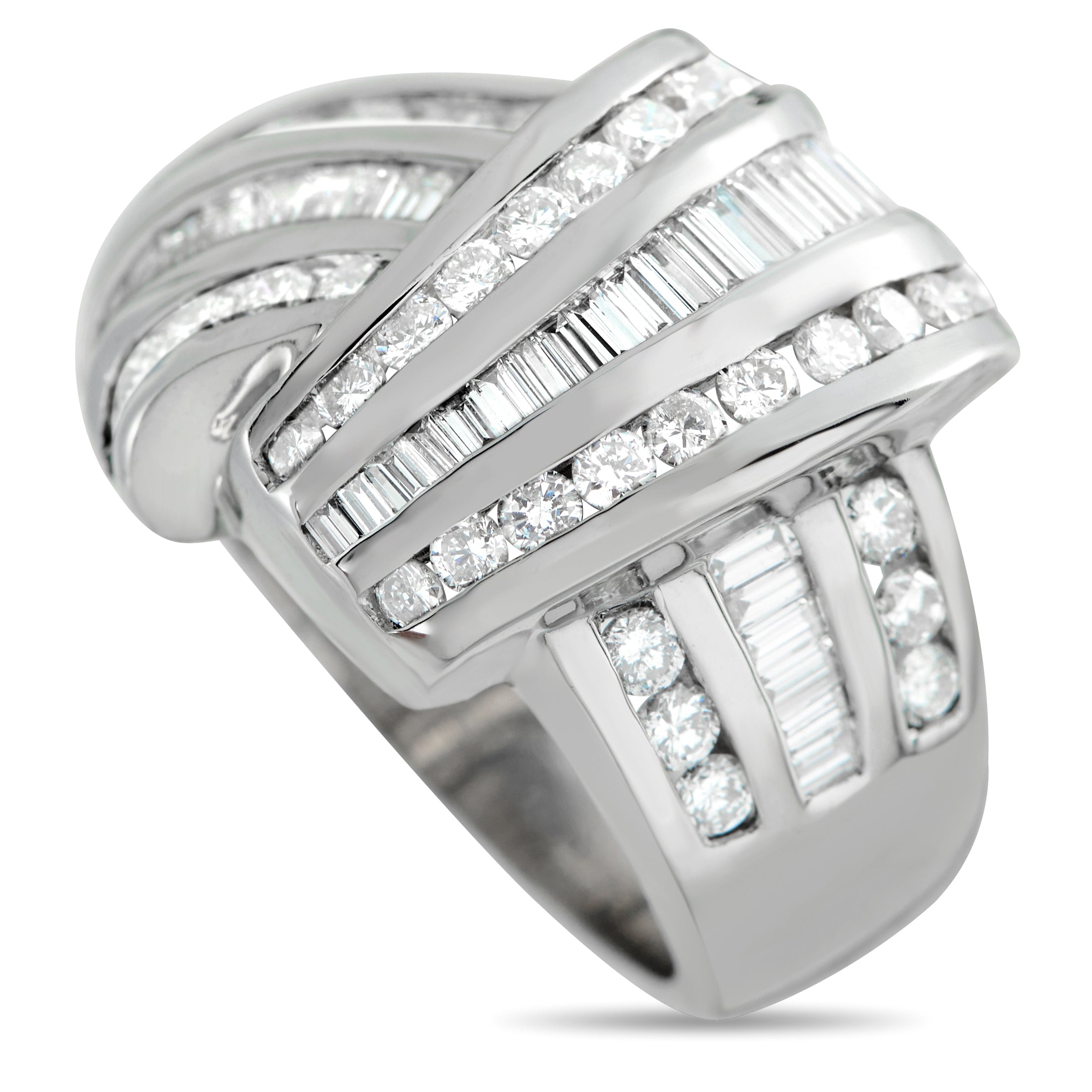 18K White Gold 2.30ct Diamond Ring