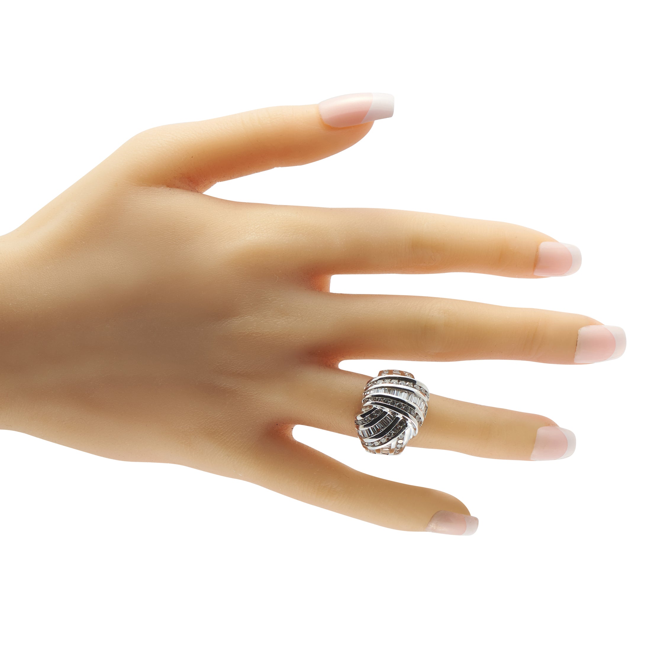 18K White Gold 2.30ct Diamond Ring